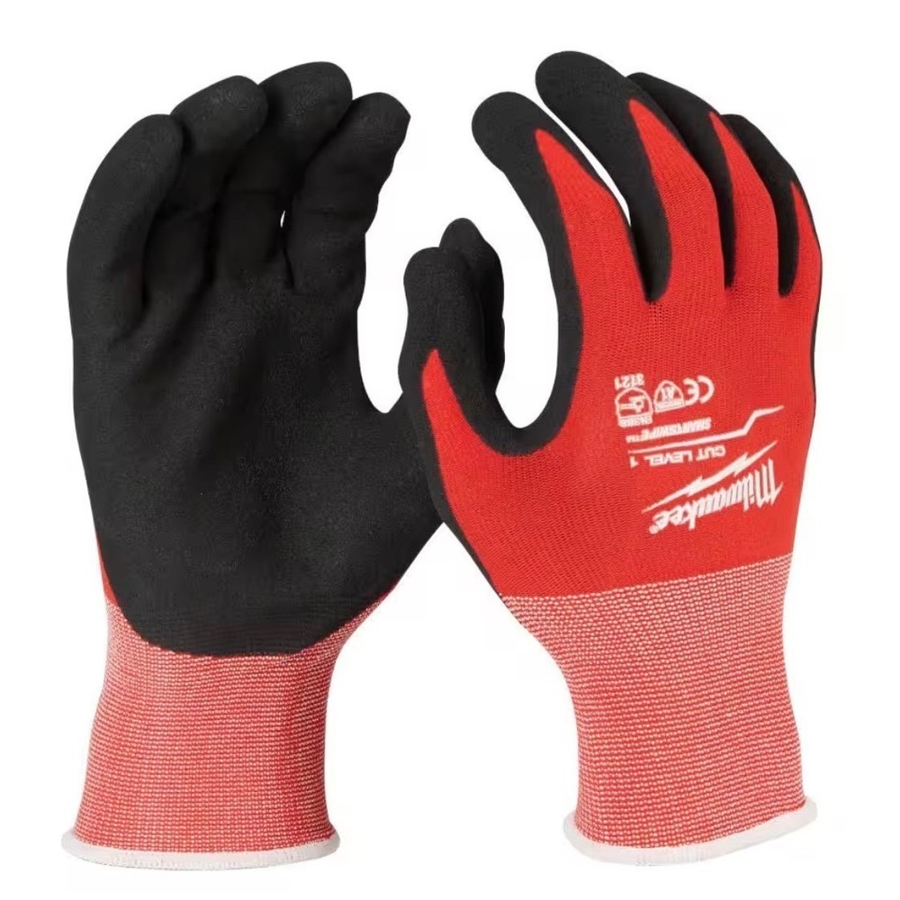 Milwaukee BUNDLE Work Gloves XL 2-Pack Cut Level 1 + Packout Tool Bag 48-22-8193 - Picture 9 of 16